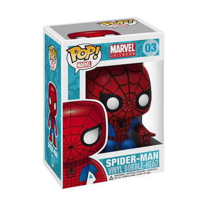 Marvel Universe - Spider-Man - Funko Pop! Vinyl Figur N° 03 - 9,5cm - Funko