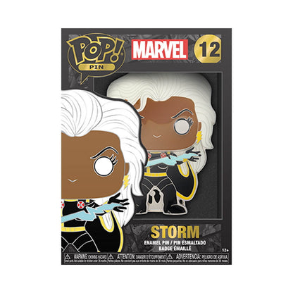Marvel X-Men - Storm - Funko Pop! Large Enamel Pin N° 12 - 10,2cm - Funko