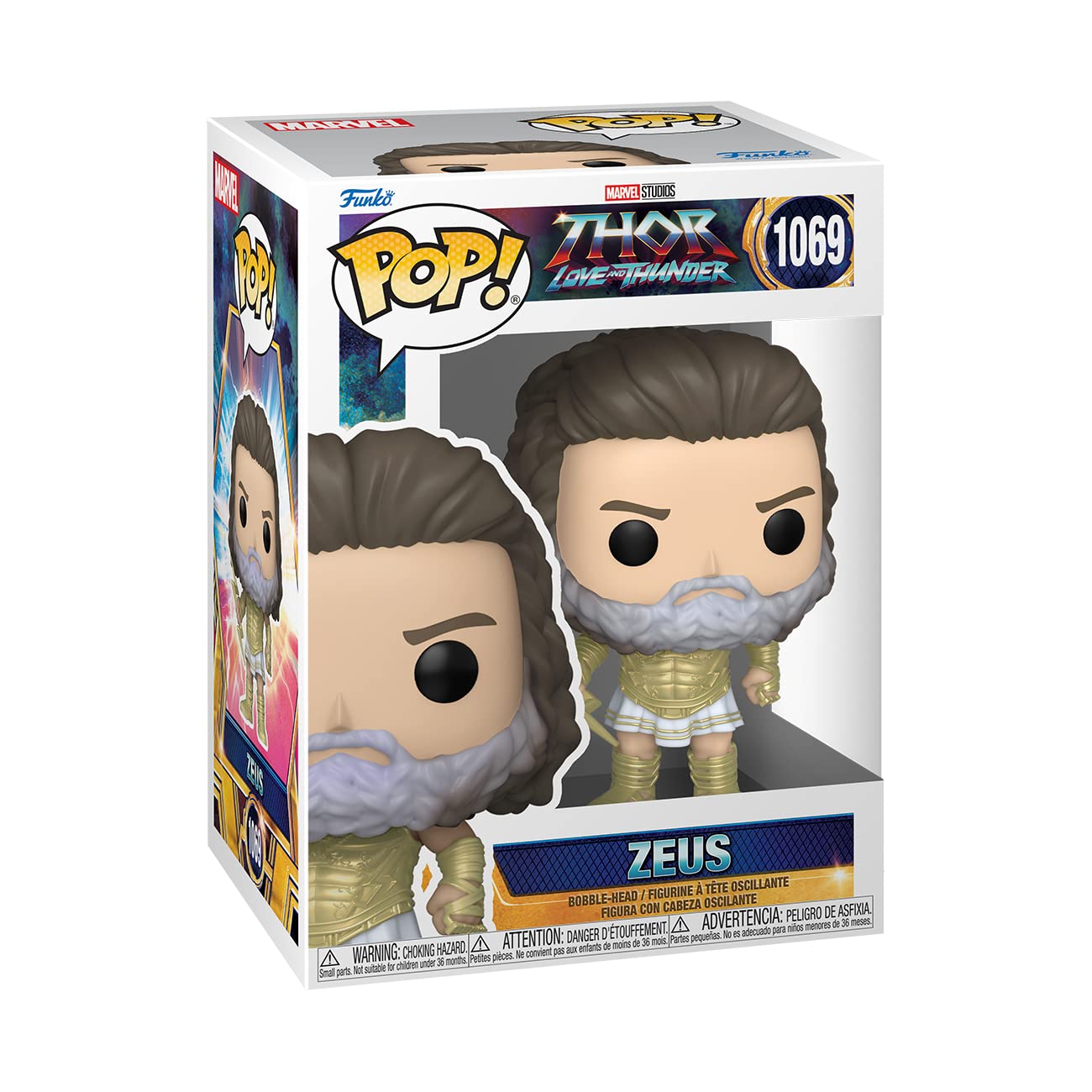 Thor: Love and Thunder - Zeus - Funko Pop! Vinyl Figur N° 1069 - 10cm - Funko