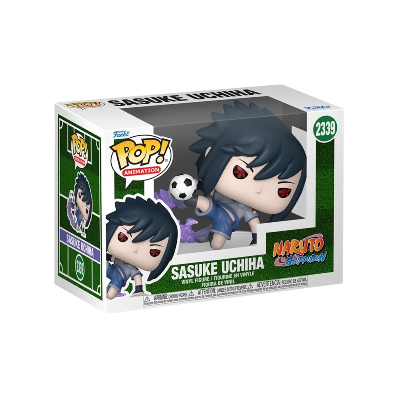 Naruto Shippuden - Sasuke Uchiha (Soccer) - Funko Pop! Vinyl Figur N° 2339 - 9,4cm - Funko
