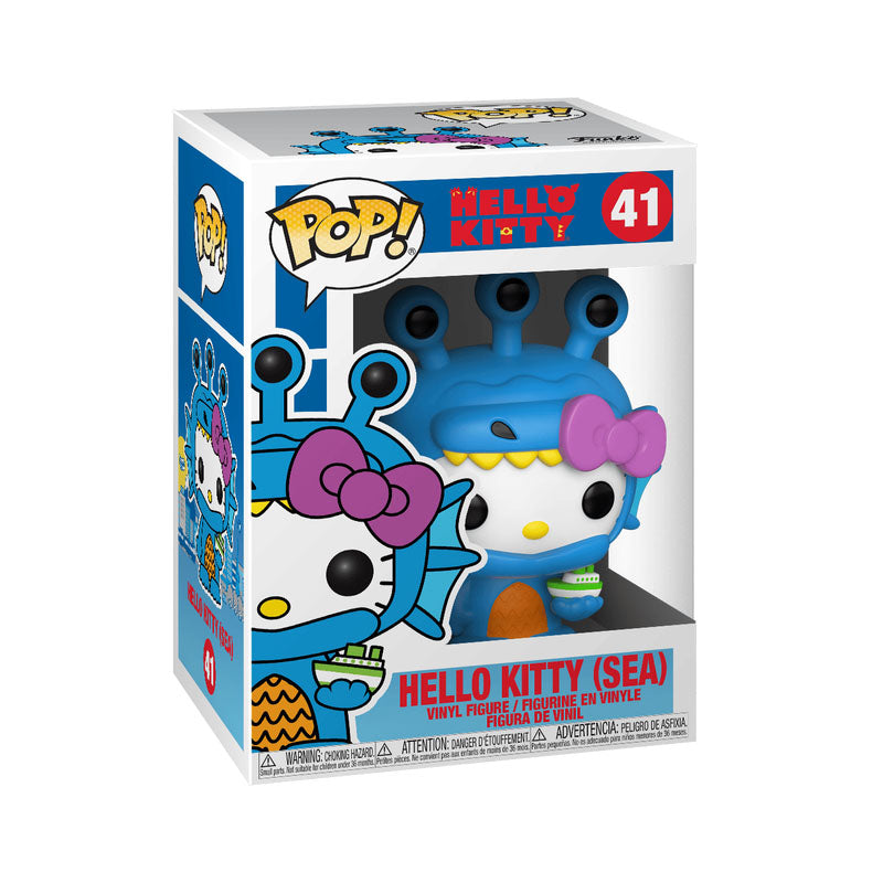 Sanrio - Hello Kitty (Sea Kaiju) - Funko Pop! Vinyl Figur N° 41 - 10,5cm - Funko