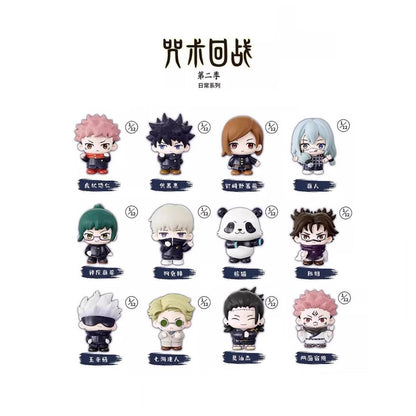 Jujutsu Kaisen - Daily Life Series Chibi Figuren Blind Box Display (Staffel 2) - Einzelbox - Minimay