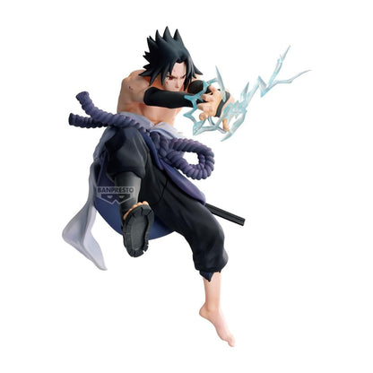 Naruto Shippuden - Sasuke Uchiha Figur - 18cm - Banpresto Vibration Stars
