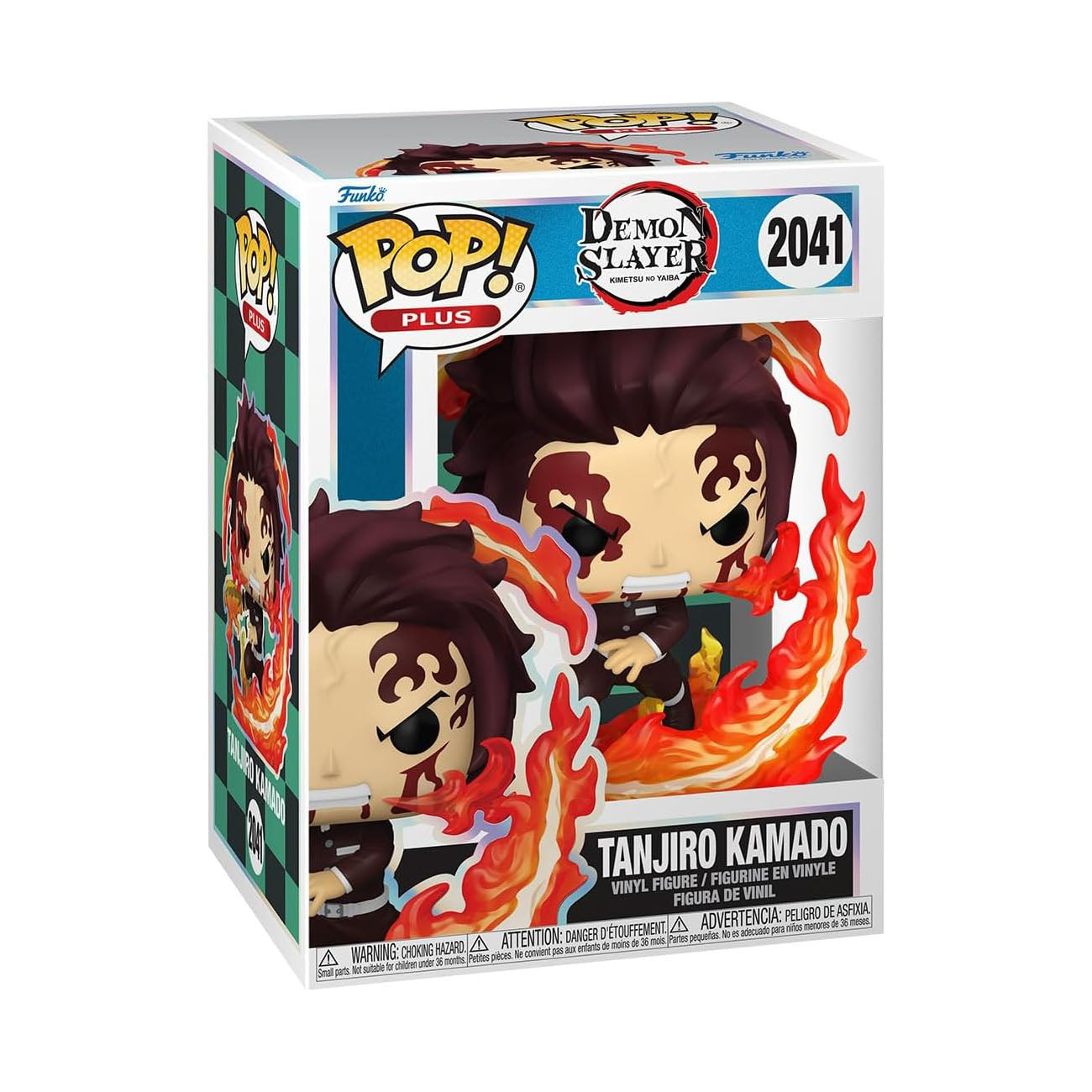 Demon Slayer: Kimetsu no Yaiba - Tanjiro Kamado (Dancing Flash) - Funko Pop! Plus Vinyl Figur N° 2041 - 11,7cm - Funko
