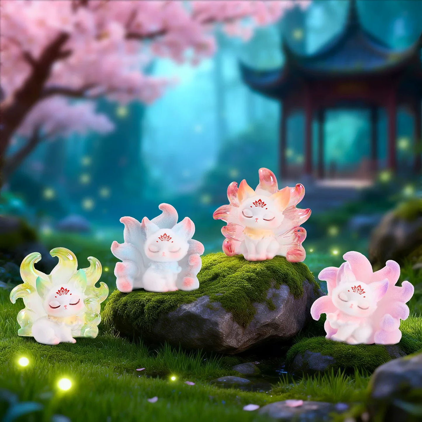 Ten Miles of Peach Blossoms - Neunschwänziger Fuchs - Blind Box - Einzelbox - Xinzhiji