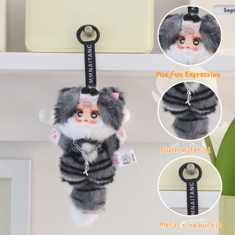 Mm Sugar Baby Cat - Plüsch-Schlüsselanhänger - Blind Box - Einzelbox - Fetish Go