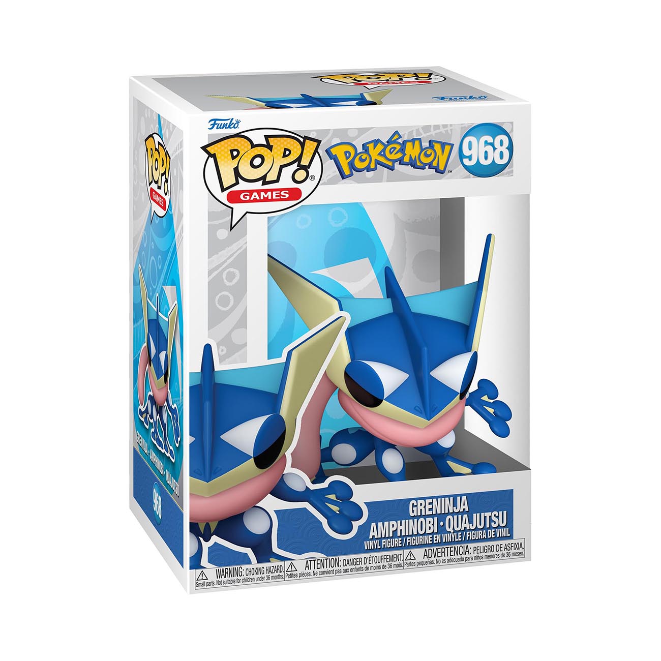 Pokémon - Quajutsu - Funko Pop! Vinyl Figur N° 968 - 9cm - Funko