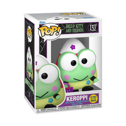 Sanrio - Hello Kitty and Friends - Keroppi (Spooky / Glow in the Dark) - Funko Pop! Vinyl Figur N° 157 - 9,7cm - Funko