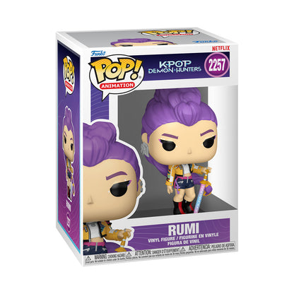K-Pop Demon Hunters - Rumi - Funko Pop! Vinyl Figur N° 2257 - 10,9cm - Funko