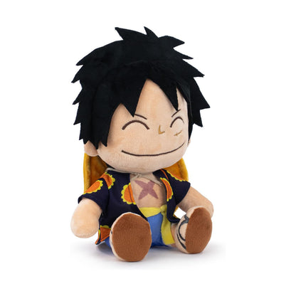 One Piece - Monkey D. Luffy (Dressrosa Outift) - Sitting Plush - 22cm - Barrado