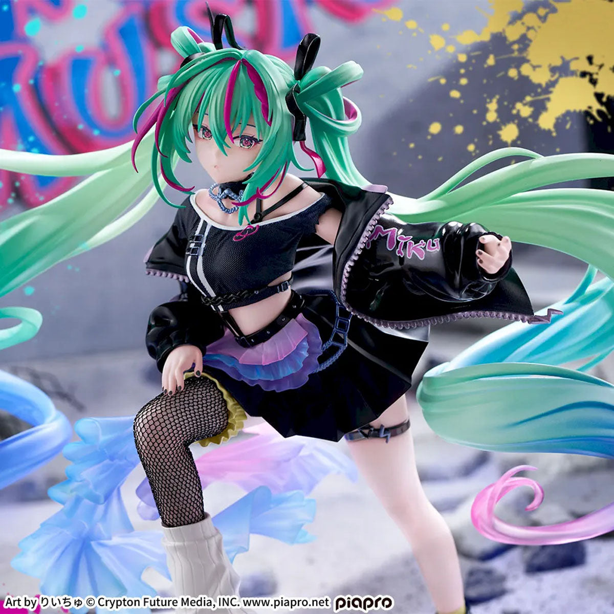 Hatsune Miku - Hatsune Miku (Punk! Ver.) - FIGURIZMa Figur - 23cm - SEGA