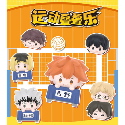 Haikyu!! - Sports Stacking Mini-Figur Blindbox - Einzelbox - MediaLink