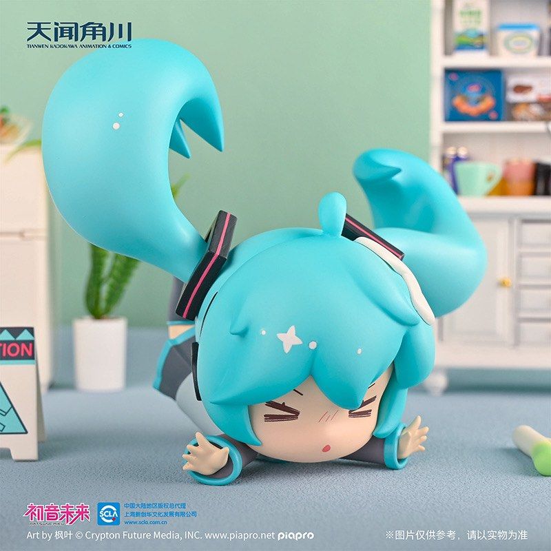Vocaloid - Watch Miku's Step Mini-Figur Blindbox - Einzelbox - 10cm - Tianwen Kadokawa