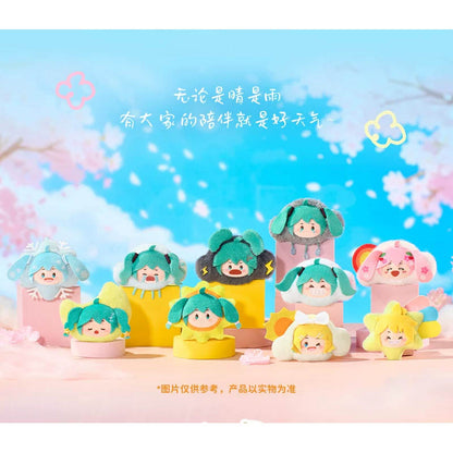 Vocaloid - Hatsune Miku Weather Moods Plüsch-Anhänger Blindbox - Einzelbox - 11cm - LDCX