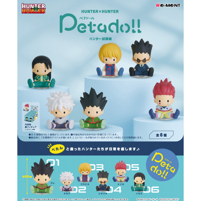 Hunter x Hunter - Petadoll Hunter Examination Mini Figur-Blindbox - Einzelbox - Re-Ment