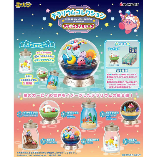 Kirby - Terrarium Collection: DX Memories Mini Figur-Blindbox - Einzelbox - Re-Ment