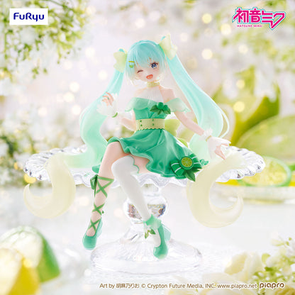 Vocaloid - Hatsune Miku Figur - Lime Ver. - 14cm - FuRyu Noodle Stopper