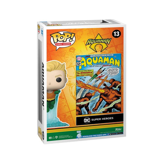 DC Comics - Aquaman - Funko Pop! Comic Covers Vinyl Figur N° 13 - Funko
