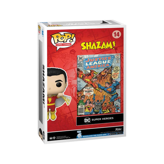 DC Justice League - Shazam! (Comic Cover) - Funko Pop! Vinyl Figur N° 14 - 9,5cm - Funko