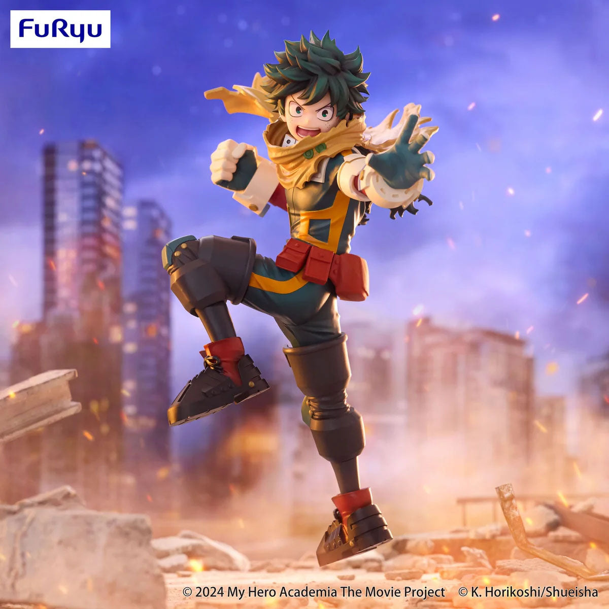 My Hero Academia: You're Next - Izuku Midoriya Figur - 21cm - FuRyu Trio-Try-iT