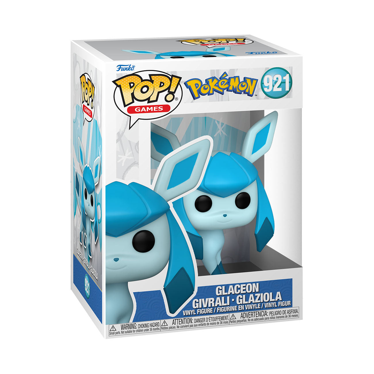 Pokémon - Glaziola - Funko Pop! Vinyl Figur N° 921 - 9cm - Funko