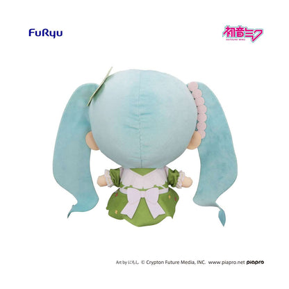 Hatsune Miku - Kyurumaru Clover Ver. BIG Plüschtier - 26cm - FuRyu