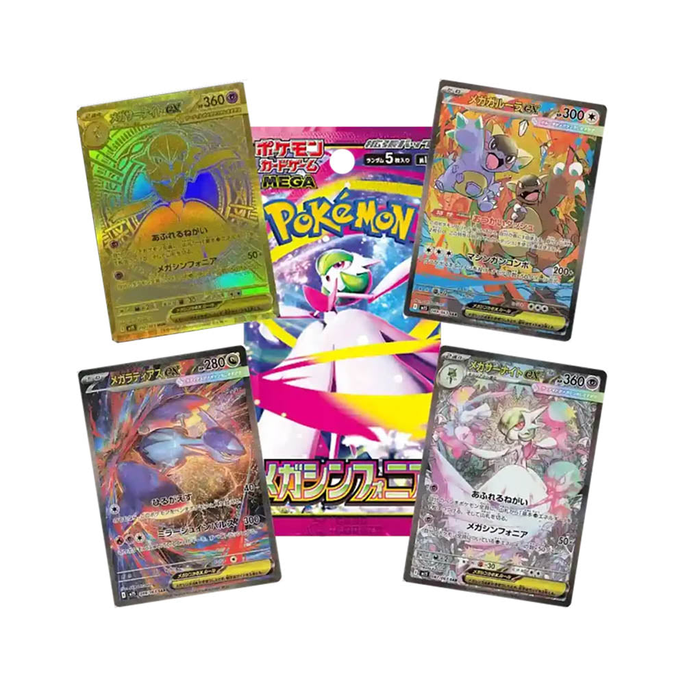 Pokémon TCG: Mega - Mega Symphonia (M1S) Booster Pack Japanisch - 1 Pack - The Pokémon Company