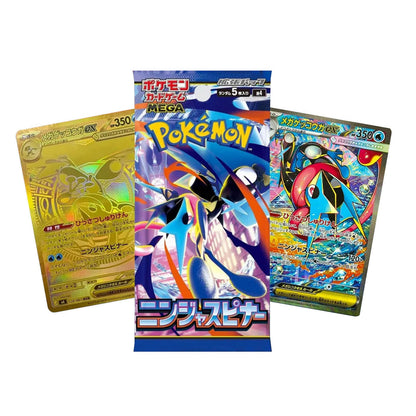 Pokémon TCG: Mega - Ninja Spinner (M4) Booster Pack Japanisch - 1 Pack - The Pokémon Company