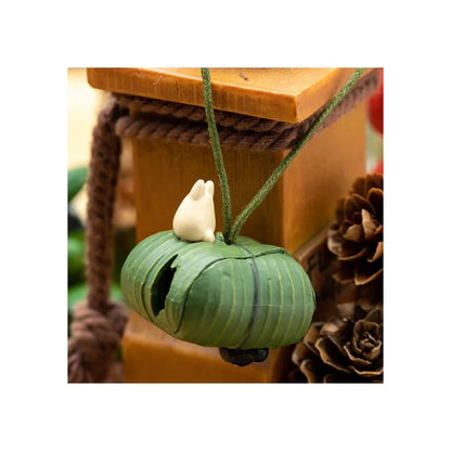 Mein Nachbar Totoro - Kleiner Totoro & Rußmännchen - Blatt-Glöckchen Anhänger Strap - 3cm - BENELIC