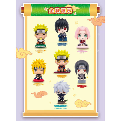 Naruto Shippuden - Swift Wind Cute Ninja Sitting Figure - Blindbox - Einzelbox - ca. 8cm - EAKI