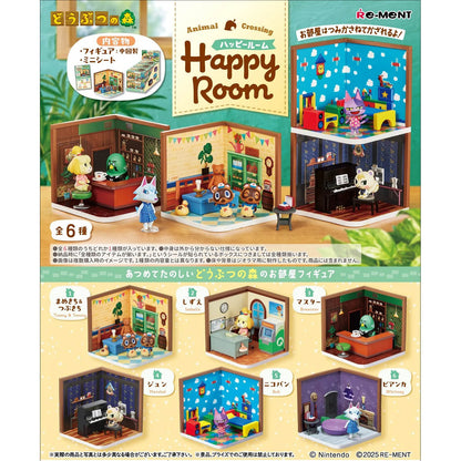 Animal Crossing - Happy Room Miniatur-Zimmer - Blindbox - Einzelbox - Re-Ment
