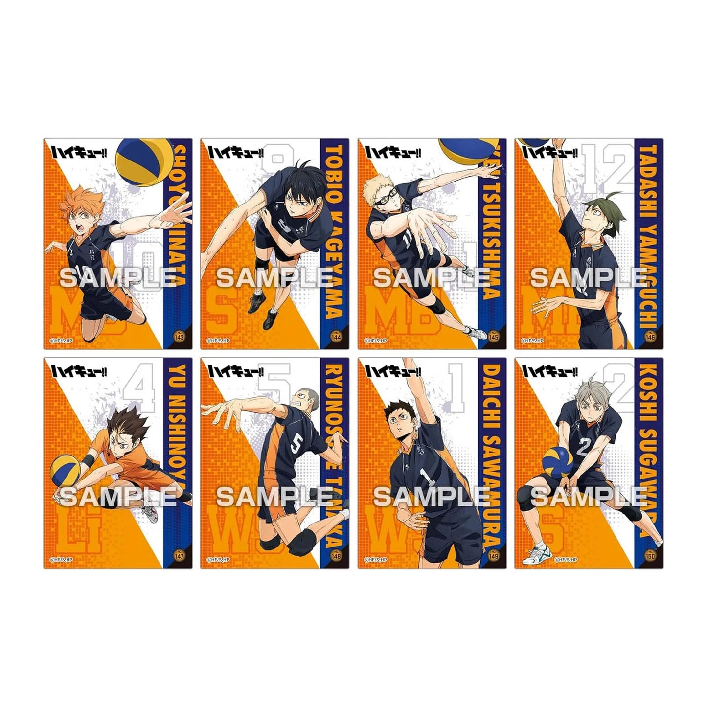 Haikyu!! - Clear Card Collection 4 Dumpster Battle - Sammelkarte - Einzelpackung - 63 x 89 mm - ENSKY