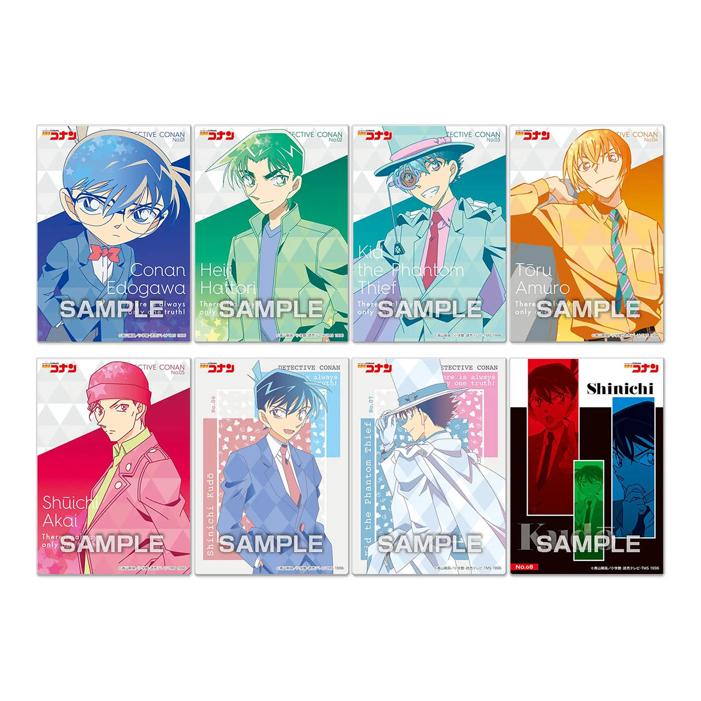 Detektiv Conan - Clear Card Collection - Sammelkarte - Einzelpackung - 63 x 89 mm - ENSKY
