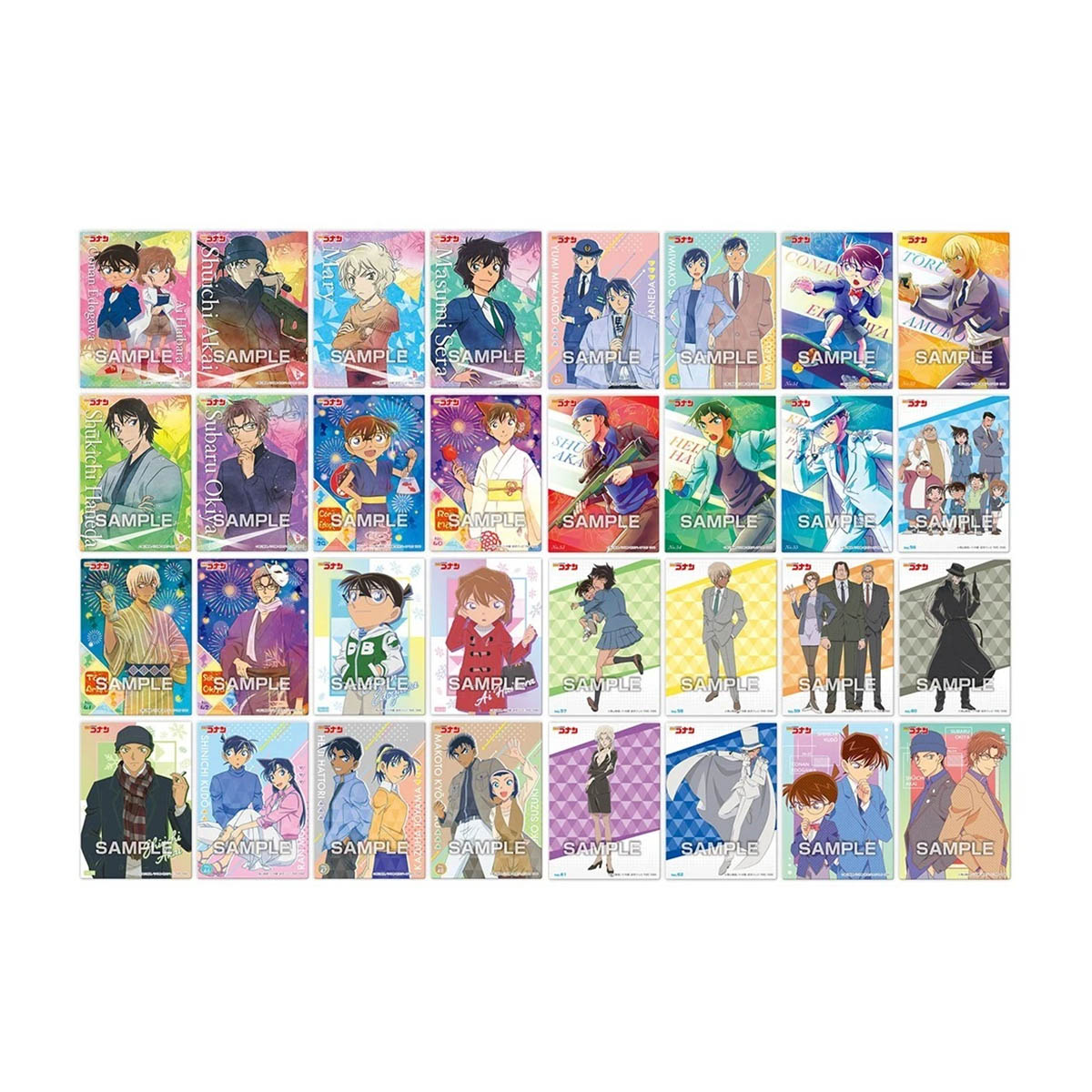 Detektiv Conan - Clear Card Collection 2 - Sammelkarte - Einzelpackung - 63 x 89 mm - ENSKY