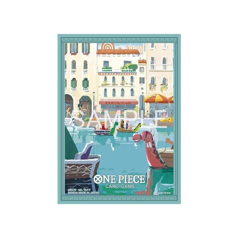 One Piece Card Game - Official Sleeve Vol. 7 (Water Seven / Skypiea, zufällig) - Kartenhüllen - 70 Stück - Bandai