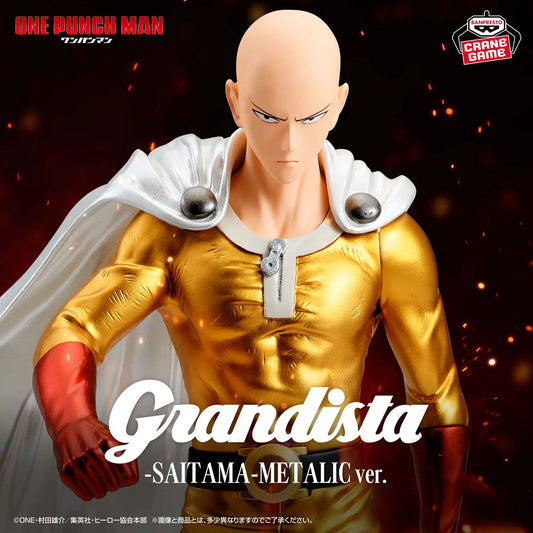 One Punch Man - Saitama - Grandista Metallic Ver. - ca. 27cm - Banpresto