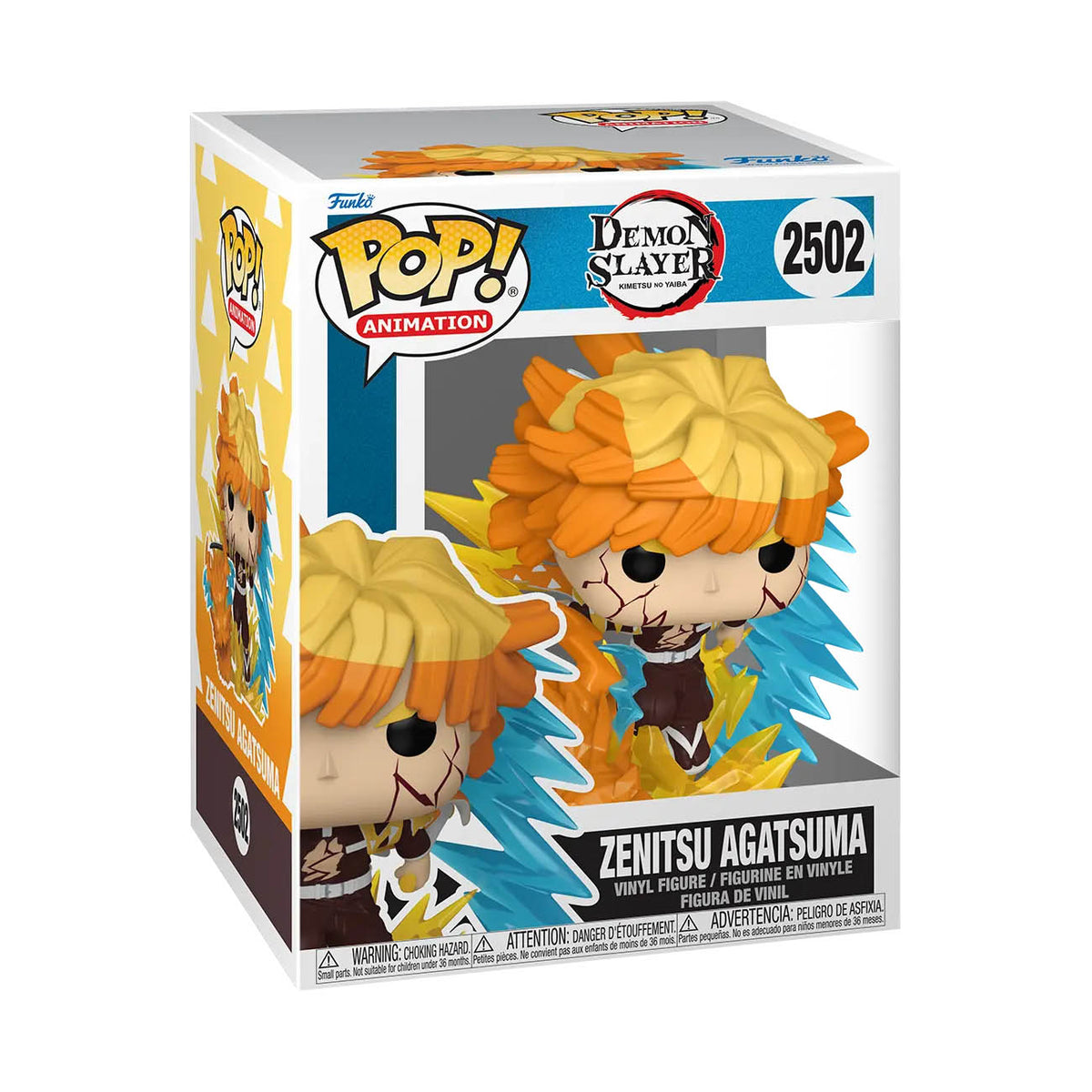 Demon Slayer - Zenitsu Agatsuma - Funko Pop! Vinyl Figur N° 2502 - ca. 9cm - Funko
