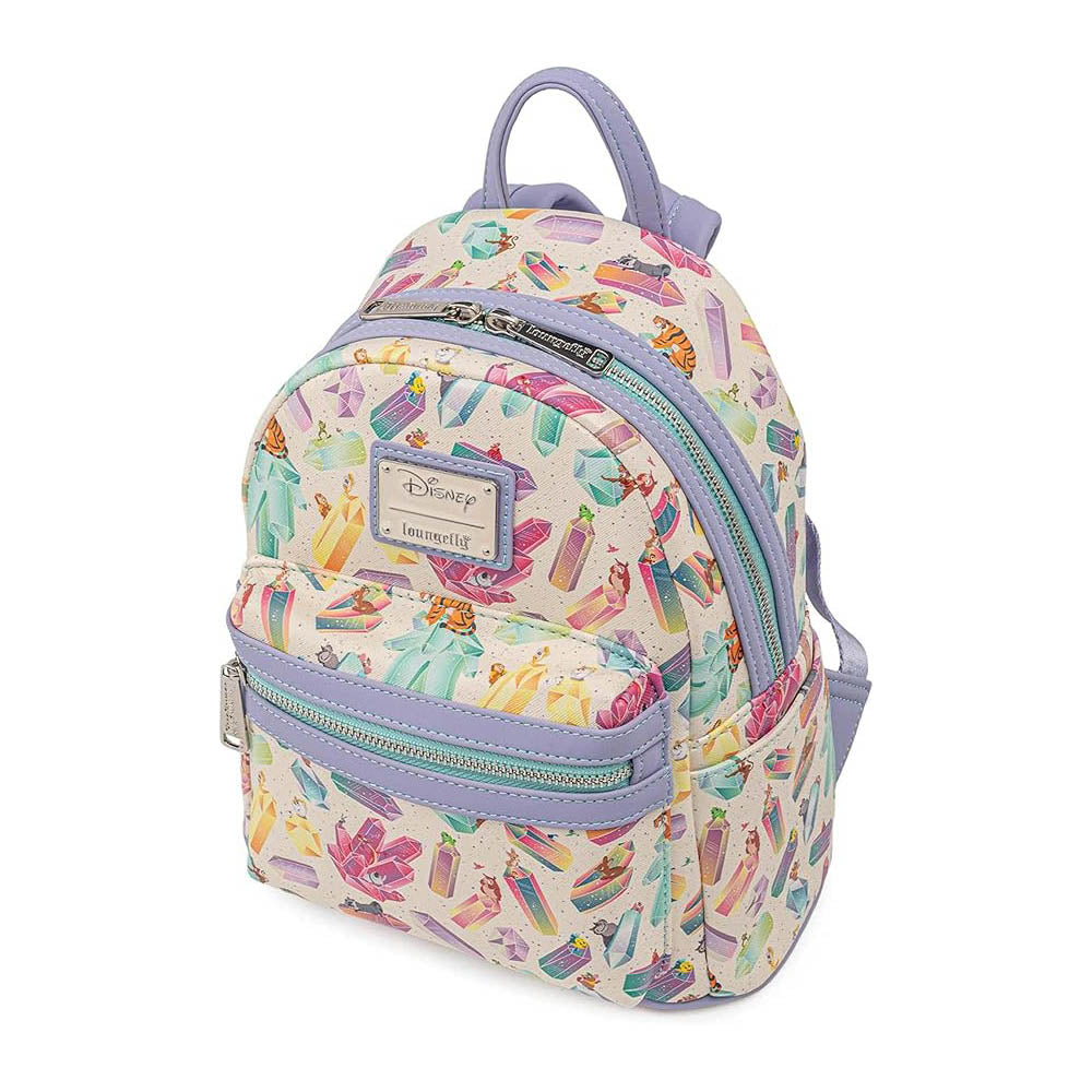 Disney - Crystal Sidekicks AOP - Mini-Rucksack - ca. 23x27cm - Loungefly