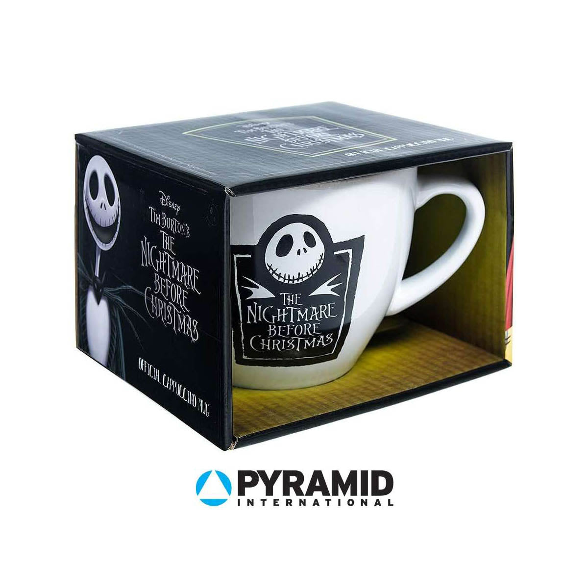 The Nightmare Before Christmas - Jack Skellington - Cappuccino Tasse - 630ml - Pyramid International