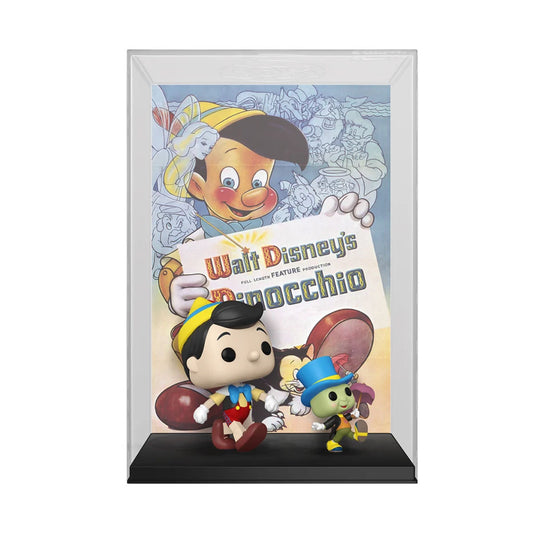 Disney - Pinocchio & Jiminy Cricket - Funko Pop! Movie Poster N° 08 - 43cm - Funko