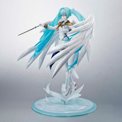 Mobile Suit Gundam x Hatsune Miku - Hatsune Miku x Wing Gundam Zero EW (45th Anniversary) Lucrea - Scale Figur 1/7 - 27cm - MegaHouse