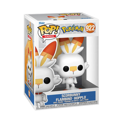 Pokémon - Hopplo (Scorbunny) - Funko Pop! Games Vinyl Figur N° 922 - 10cm - Funko