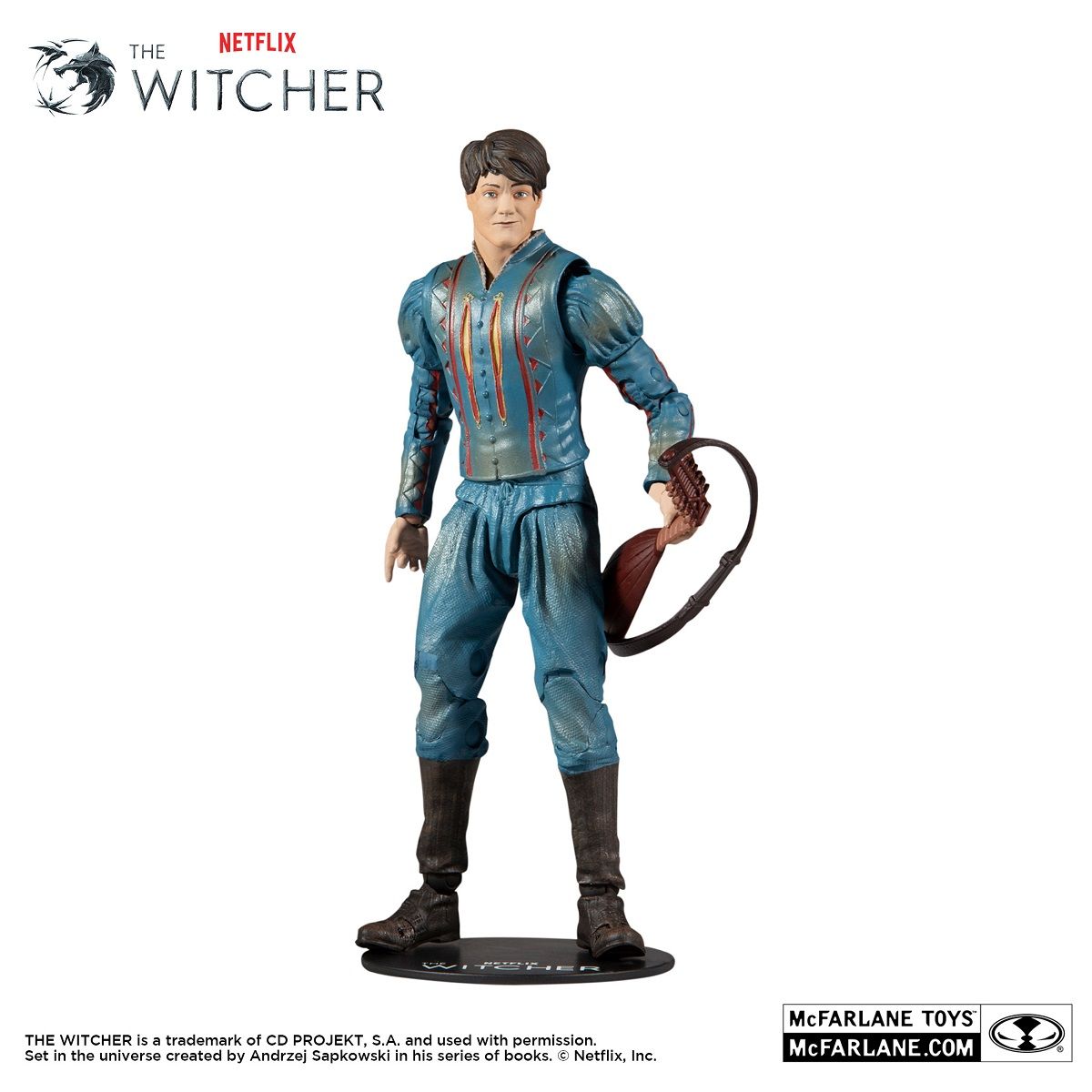 The Witcher - Jaskier - Actionfigur - 18cm - McFarlane Toys
