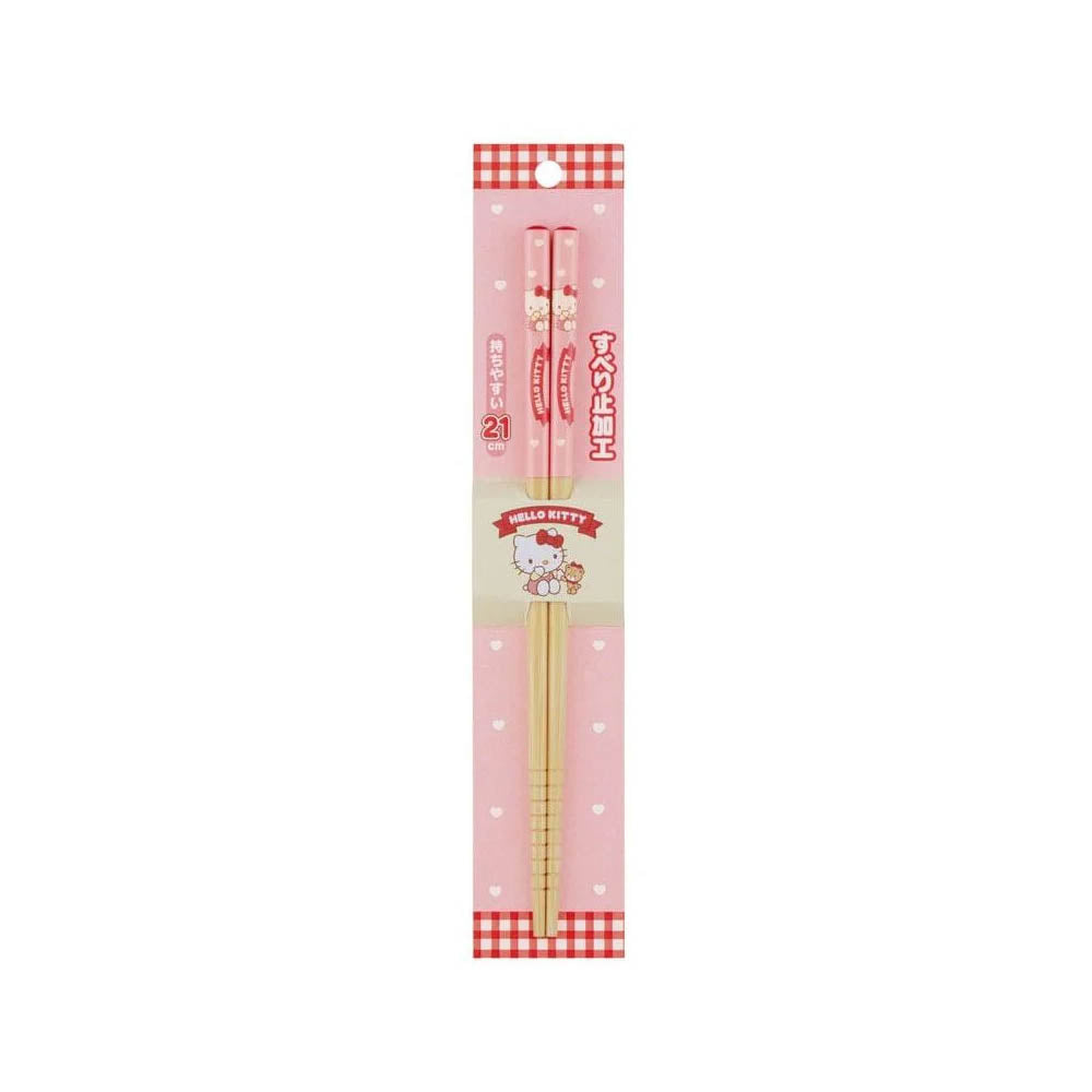 Sanrio - Hello Kitty - Essstäbchen Bambus - 21 cm - Skater
