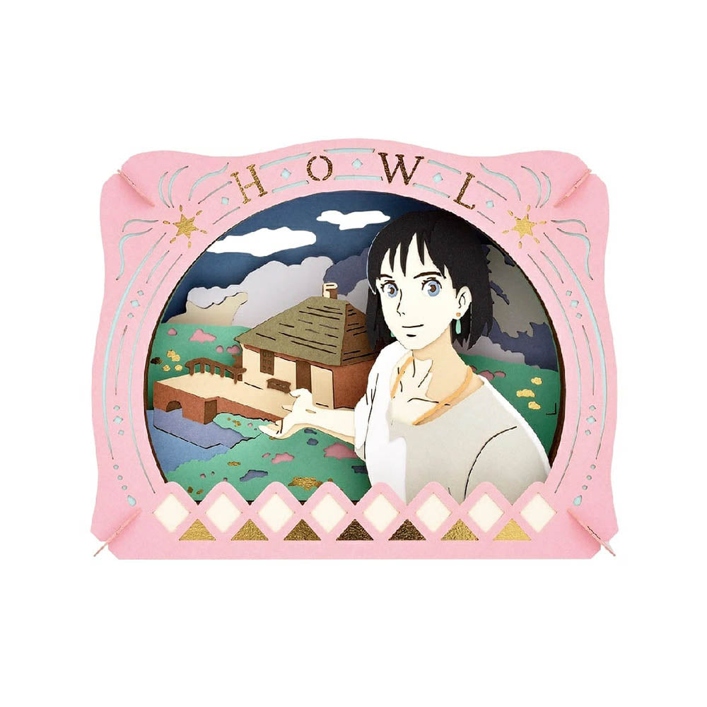 Das wandelnde Schloss - Howl Invitation - Paper Theater - 10 cm - Ensky