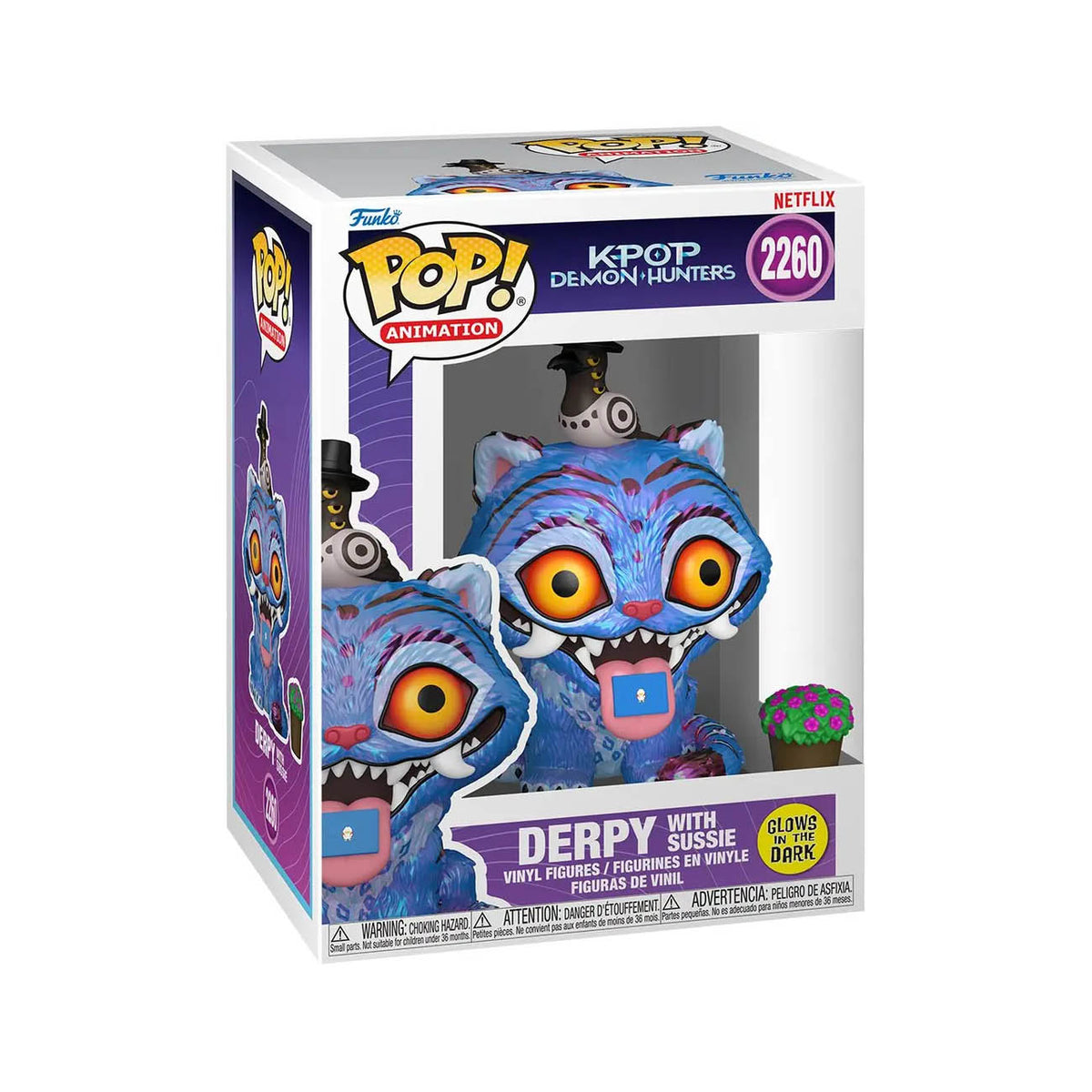 KPop Demon Hunters - Derpy mit Sussie (Glow in the Dark) - Funko POP! 2260 - 11,4 cm - Funko