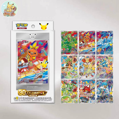 Pokémon TCG - 30th Anniversary First Partner Vol. 3 - Kartenset mit Magnet-Display - Einzelbox - Chinesisch - The Pokémon Company
