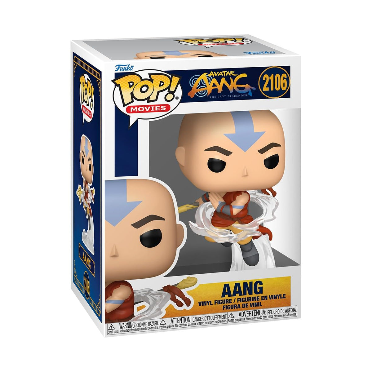 Avatar – Der Herr der Elemente - Aang - Funko POP! Movies 2106 - 9 cm - Funko