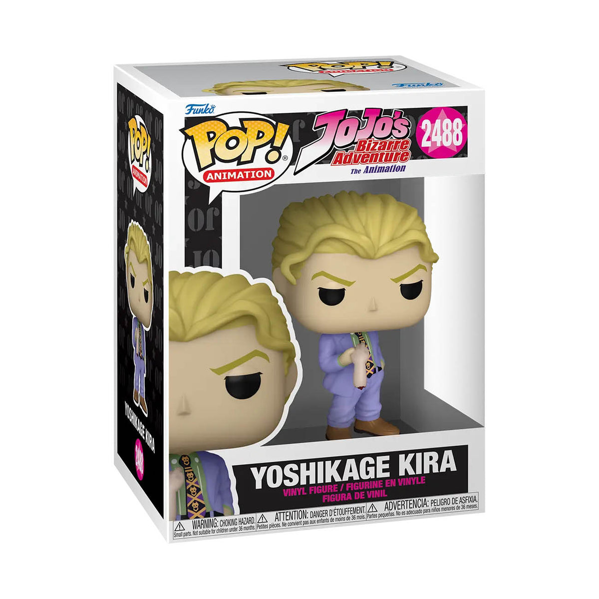 JoJo's Bizarre Adventure - Yoshikage Kira - Funko POP! Animation 2488 - 10.4 cm - Funko