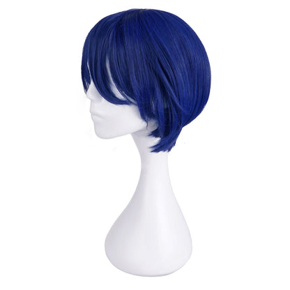 Genshin Impact - Scaramouche - Cosplay Wig Blue - 25 cm - CosplayStudio